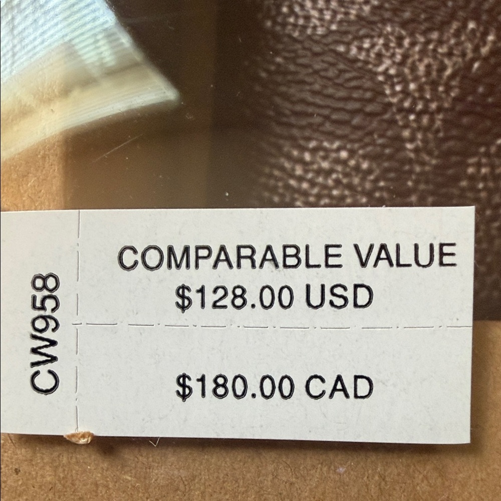 Coach Tan Signature Wristlet - Picture 2 of 8